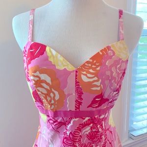 Lilly Pulitzer Vintage Dress 6 Winners Circle